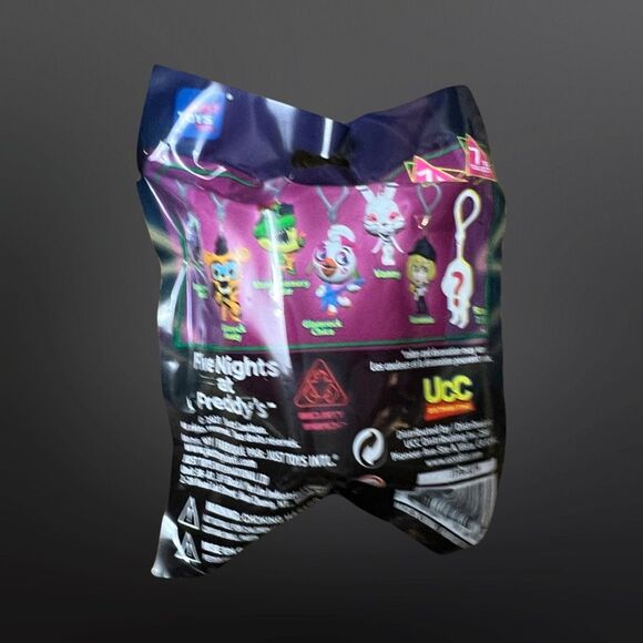 NIP Five Nights At Freddy's Blind Box Backpack Hanger Figures B5 - Picture 3 of 4